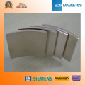 Arc Magnets for Motor